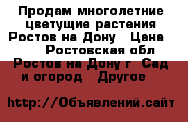 Продам многолетние цветущие растения Ростов-на-Дону › Цена ­ 100 - Ростовская обл., Ростов-на-Дону г. Сад и огород » Другое   